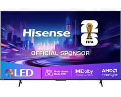 Hisense 75E7Q PRO - 75 inch - 4K QLED - 144hz - 2025 - Smart TV