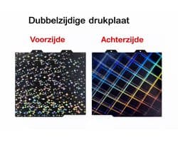 Bouwplaat voor Bambu Lab A1 Mini Getextureerde PEI dubbelzijdig 184x184mm