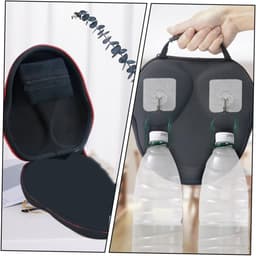 Beschermhoes Voor Hoofdtelefoonbox Waterbestendige Hoofdtelefoon-draagtas Draagbare Hoofdtelefoon-opbergdoos，22*21*5.5CM — thumbnail 3