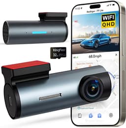 Azorix Dashcam Pro WiFi - 1080p Full HD Camera - Dashcam voor Auto - Nachtzicht & Botsingdetectie - Looprecording - Incl. 32 GB SD-kaart — thumbnail 1