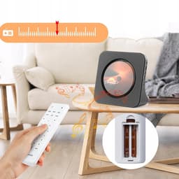 DVD Speler - 6-in-1 Multifunctionele DVD/CD-speler - Dubbele luidsprekers - Wit met HDMI & Bluetooth 5.0 - Voor Thuisbioscoop en Kinders — thumbnail 5