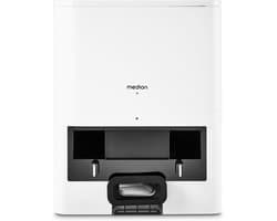 MEDION zuigstation voor robotstofzuiger MEDION X41 SW (2 liter inhoud, automatische lediging & sterke zuigkracht, MD 12035)