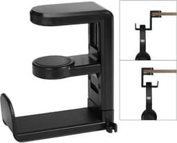 Universele Hoofdtelefoonhouder Zelfklevend voor Onder Bureau of Muur — thumbnail 1