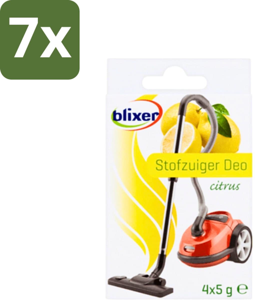 Blixer - Beckmann - Stofzuiger Deodorant - Citrus - 4 Geurverspreiders - Bulkverpakking - 7 stuks — afbeelding 1