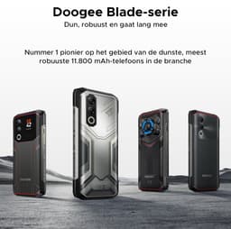 DOOGEE Blade 20 Max 4G - Robuuste Smartphone - Robuuste Telefoon - 36GB RAM + 1TB ROM /2TB TF - Helio G100 - 11800 mAh/ 33 W - 6,6 inch + 120 Hz - 3 kaartsleuven - 20MP Nachtzicht - Face ID - IP68 - Groen — thumbnail 3