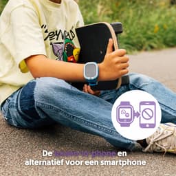 Rebel Cactus SKY (Blauw) - kindersmartwatch - GPS tracker - Whatsapp - (video) bellen - SOS/Geofence - Groot display 1.75" - Gratis OuderApp - Batterij: 32uur - Alle wereldtalen - Geen internet en geen socials - Wel apps - Uit tijdens school - Wifi — thumbnail 8