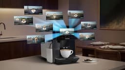 SIEMENS EQ900 iAroma TQ923E09 - Volautomatische espressomachine - Zwart — thumbnail 2