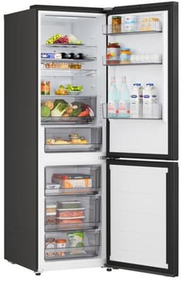 LG - 465L - Koel-vriescombinatie - Zwart - GBBS322BEV - B label — thumbnail 3
