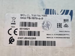 Crestron TSW-760-TTK-B-S Zwart — thumbnail 4