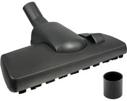 Combinatie zuigmond universeel 35 mm - incl. 32 mm reduceer ring- | Model Delta met rubberen loopwiel | Geschikt voor o.a. AEG, Bosch, Electrolux, Nilfisk, Miele, Philips, Numatic, Siemens en andere merken | Premium kwaliteit | Multaparts® huismerk