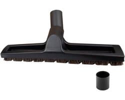 Parket zuigmond 35 mm -incl. 32 mm reduceer ring- | Lichtgewicht model met natuurhaar | Geschikt voor o.a. AEG, Bosch, Electrolux, Nilfisk, Miele, Philips, Numatic, Siemens en andere merken | Multaparts® huismerk