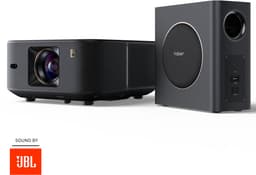 Yaber K3 Pro Beamer – 1600 ANSI Lumen – Full HD 1080p – Sound by JBL – Audio by Dolby – Inclusief Subwoofer – Automatische Focus & Keystone – Smart Beamer met Google TV – Dual-Band Wi-Fi & Bluetooth — thumbnail 1
