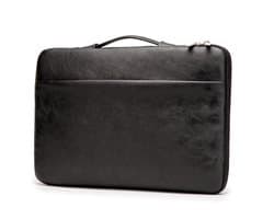 Lopoleis® Leren Laptoptas 13.3 inch – Zwart – Luxe Laptophoes – Laptop sleeve – Geschikt voor Macbook Air & Pro – PU leer – 13.3 inch – Zwart