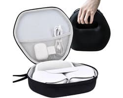 Zeynomax - Hoofdtelefoonhoes met binnenvak, beschermhoes voor on-ear headset - Draadloze Bluetooth Smart Case. Veilig en praktisch.