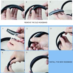 Kussen Geschikt voor hoofdband Geschikt voor JBL TUNE 700BT/710BT/700BTNC/750BT/760BTNC — thumbnail 4
