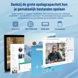 kotsren C12 - Android 14 Tablet - 10.4 inch - 16(3+13)GB RAM/128GB ROM– 5000mAh - Zwart — thumbnail 4