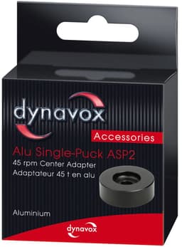 Dynavox ASP2 aluminium single puck zwart — thumbnail 2