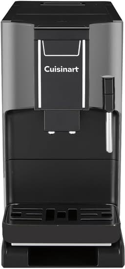 Cuisinart - Volautomatisch Koffiezetapparaat - Espresso, Americano & Cold Brew - RVS Kegelmolen - 15 Bar - Melkschuimer - 1,5L Waterreservoir - Zilver/Zwart — thumbnail 1