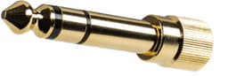 Fame 6,35mm Adapter M5 voor Kopfhörer - Koptelefoon kabel - Vergulde contacten — thumbnail 1