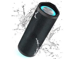 Thuys – Douche Speaker – Badkamer – Bluetooth – Zwart – 9cm x 19cm x 8cm