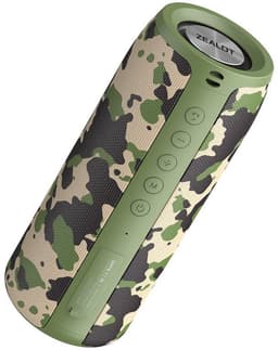 Zealot S51 Bluetooth Speaker – Krachtig & Draagbaar – Tot 10 Uur Speeltijd – Rijk Stereo-geluid & Extra Bas – IPX5 Waterbestendig — thumbnail 1