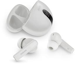 PHILIPS TAT2520WT - TWS oordopjes met display - ANC - IPX4 - multipoint - aanraakbediening - 20 uur afspeeltijd - Werkt met app - Wit — thumbnail 1