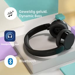 PHILIPS TAH4209 - On Ear draadloze Bluetooth Headphones - Zwart — thumbnail 7