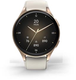 Hama Smartwatch 8900 Gps Amoled 1.32 Voor Android Ios Beige Siliconen Bandje — thumbnail 1