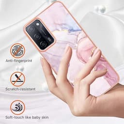 Allecto Plus - Ultradun Elegant Patroon Zachte Siliconen Telefoonhoes voor Xiaomi 11 Lite 5G NE/Mi 11 Lite - Roségoud, Slanke TPU Bumper - Beschermhoes Soft Cover — thumbnail 3