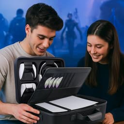 Tobey's PS5 Tas - Zwart - Luxe Uitvoering - PS5 Koffer - Stevige Case - PS5 Accessoires — thumbnail 5