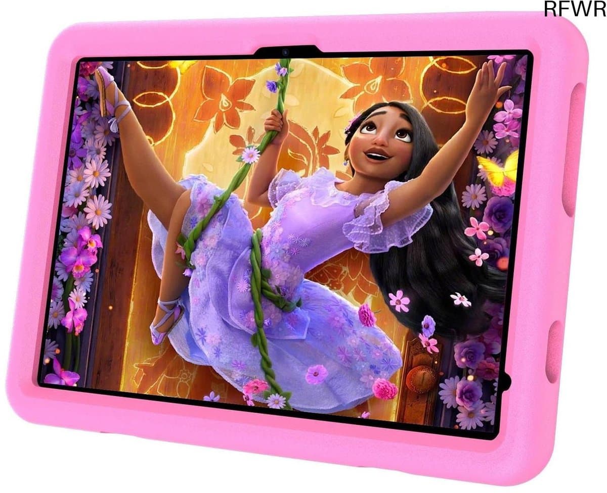 RFWR® 10 Inch Kinder Tablet met 4G LTE, 128GB, Android 14, en Kindbeveiliging — afbeelding 1
