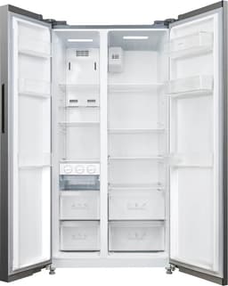 Inventum SKV0178R No Frost energiezuinige Amerikaanse koelkast - 555 liter - Digitaal led-display - IJsblokjesmaker - Stil: 37 dB Superkoelen - Supervriezen - 2 deuren - Energielabel D - RVS — thumbnail 7
