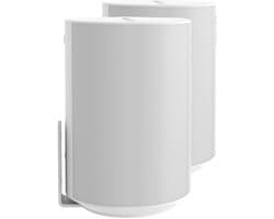 Cavus Ultra Slim Draaibare Muurbeugel voor Sonos ERA 100 – Set van 2 - Wit