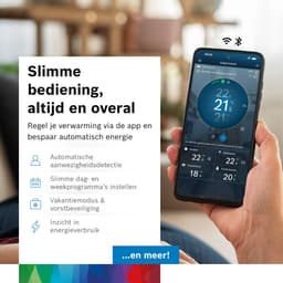 Bosch EasyControl slimme thermostaat - wit (bedraad) — thumbnail 6