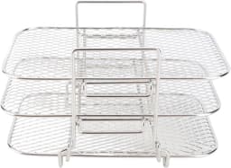 Allecto Premium - Dubbele Airfryer Rack voor Airfryer Stand - Multifunctionele Dehydrator Racks met Meerdere Lagen. Voeg extra laag toe! — thumbnail 2