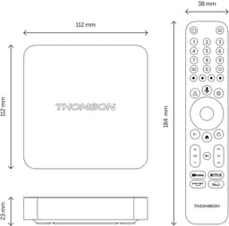 Thomson - Streaming Box - 240G - 8 GB - 4K UHD — thumbnail 6