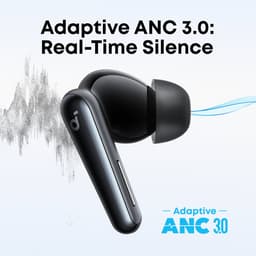 Soundcore Liberty 5 by Anker, draadloze oordoppen met noise-cancelling, 2x sterkere stemonderdrukking, realtime adaptieve noise canceling, snelladen, Dolby Audio, heldere gesprekken met 6 microfoons en AI, lange batterijduur — thumbnail 14