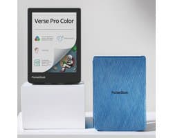 PocketBook Verse Pro Color - Stormy Sea + Blauw PocketBook hoesje