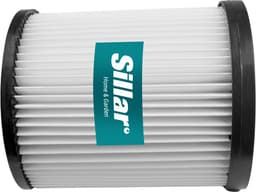 Sillar, set 2 stofzuigerfilters, wasbaar, van stof, anti-allergeen, geschikt voor Parkside PWD 12, 20, 25, 30, 35, PNTS 1400 H4, STIHL SE 33, vervanging voor filters 91096424, SE017035900, 15,6 x 14 x 9,9 cm — thumbnail 4