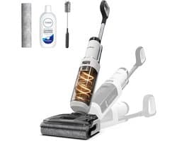 Tineco Floor One S6 Stretch - Vloerreiniger - draadloos - Stofzuigt en dweilt harde vloeren tegelijkertijd - 40 min accuduur