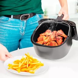 7 inch Airfryer cake pan, Anti-aanhechting airfryer cake barrel, Airfryer cake pizza bakpan Geschikt voor Instant Pot cake bakplaat mand, Airfryer accessoires (7 inch) — thumbnail 4