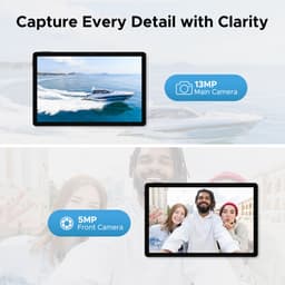 DOOGEE Tablet U11-Android 15 -11 inth 90 Hz-16 GB RAM+ 128 GB ROM/TF 2TB - Dubbele boxluidsprekers - 8580 mAh - Face ID - 5G WiFi - Widevine L1 - GPS - Zwart — thumbnail 7