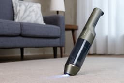 Fameilleur Kruimelzuiger Draadloos – Handstofzuiger 90W – Krachtige Compacte Handstofzuiger Zonder Zak – Met Oplaadstation, Kierenzuiger &Opzetborstel-Auto, Meubels, Bank & Trap-Snoerloos Stofzuiger Klein-handstof zuiger- kruimel dief- kruimel zuiger — thumbnail 3
