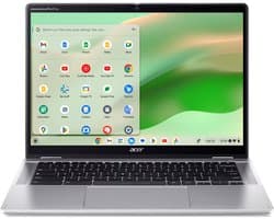 Acer Chromebook Spin 314 CP314-2HN-C034 - 2-in-1 Convertible - 14 inch - Touchscreen - 8GB - 64GB - Zilver