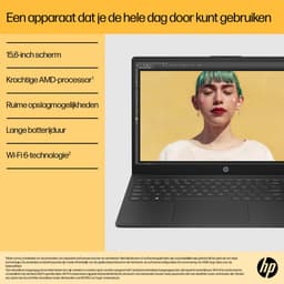 HP 15-fc0653nd AMD Ryzen™ 5 7520U Laptop 39,6 cm (15.6") Full HD 16 GB LPDDR5-SDRAM 512 GB SSD Wi-Fi 6 (802.11ax) Windows 11 Home Zilver — thumbnail 5