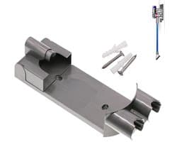 Wandhouder geschikt voor Dyson stofzuiger V7 V8 accessoires - Stofzuiger Standaard - Ophangsysteem - Muurbeugel - Accessoirehouder - Muurhouder - Muur bevestiging - Docking station - Inclusief Montage Materialen