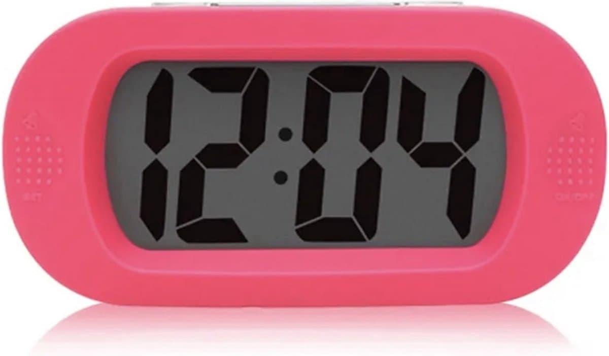 New Age Devi - Wekker - Digitaal - Snooze-functie - Nachtlicht - Roze — afbeelding 1