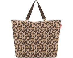 Reisenthel Shopper XL Strandtas Shopper - 35L - Leo Macchiato Bruin