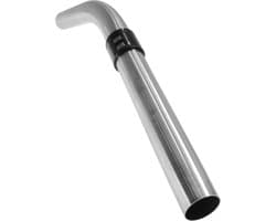 Dparts RVS gebogen stofzuigerbuis geschikt voor Numatic - 32mm - voor Henry en Hetty series - stofzuiger stang - handgreep - greep - pistoolgreep - buis - nr. 601027