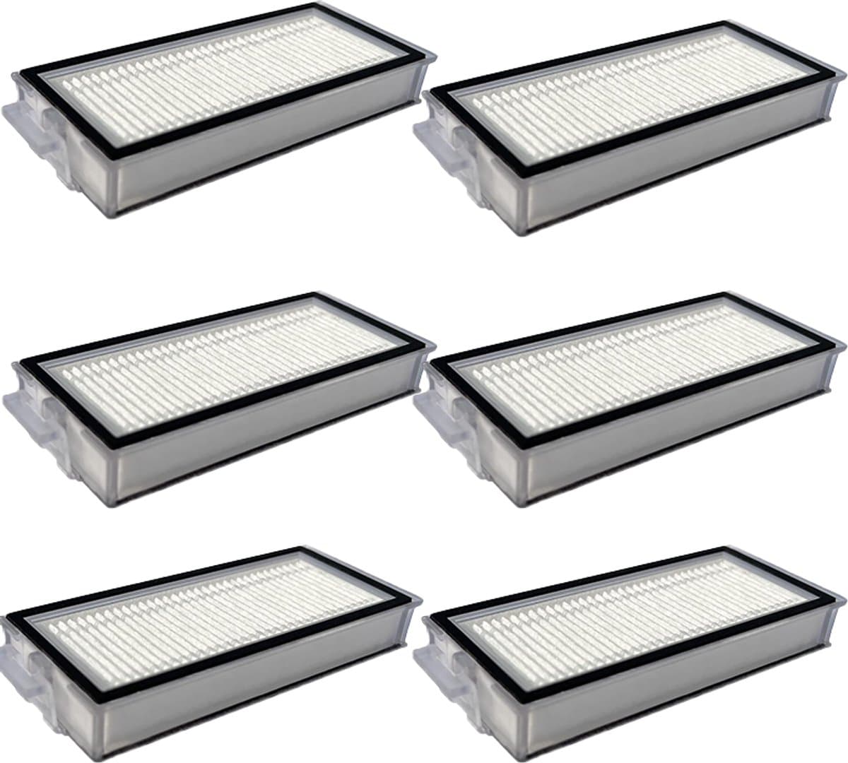 Accessoires geschikt voor Roborock Q7 Max en Q7 Max + Plus - HEPA-filter - Accessoires - Reserveonderdelen (6 stuks) — afbeelding 1